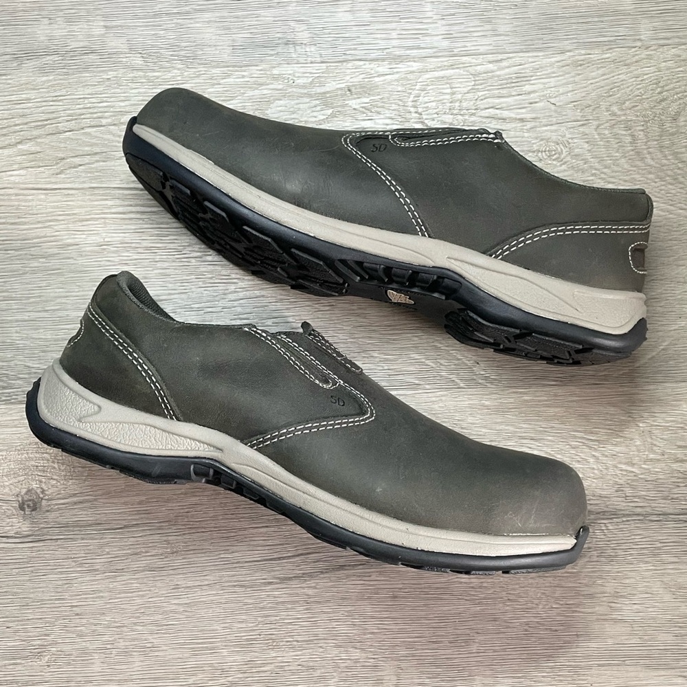 RED WING Leather Safety Toe Slip-on Work Shoes